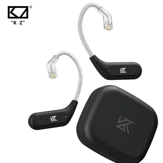 KZ AZ09 Bluetooth 5.2 Wireless Upgrade Cable  HIFI Wireless Ear Hook With Charging Case For KZ TRN CCA Earphones Headset