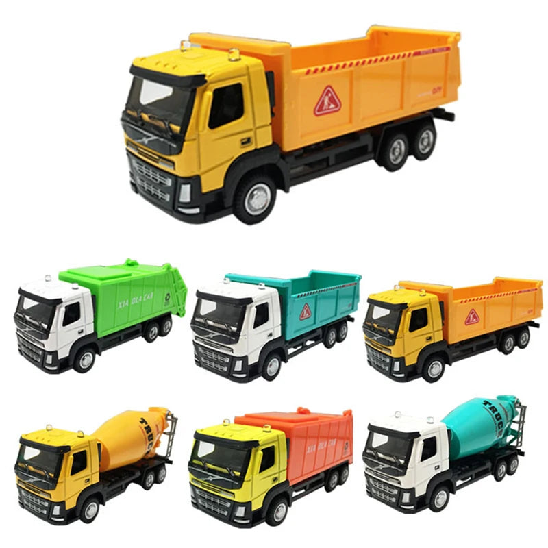 High Simulation Toy Car Model Diecast Plastic Pull-Back Bus Inertia Car City Tour Bus ABS Car Model Toys Gifts For Children Kids