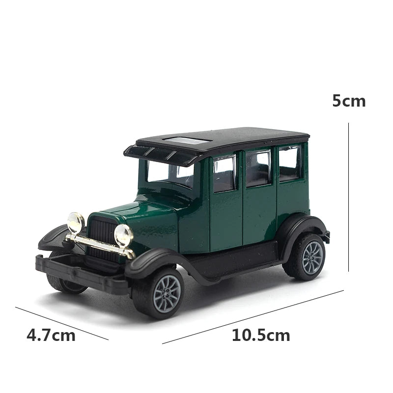 1:43 Alloy Vintage Diecast Car Ford A 1930 Model Car Classic Pull Back Car Model Miniature Vehicle Replica Gift For Kids Adults