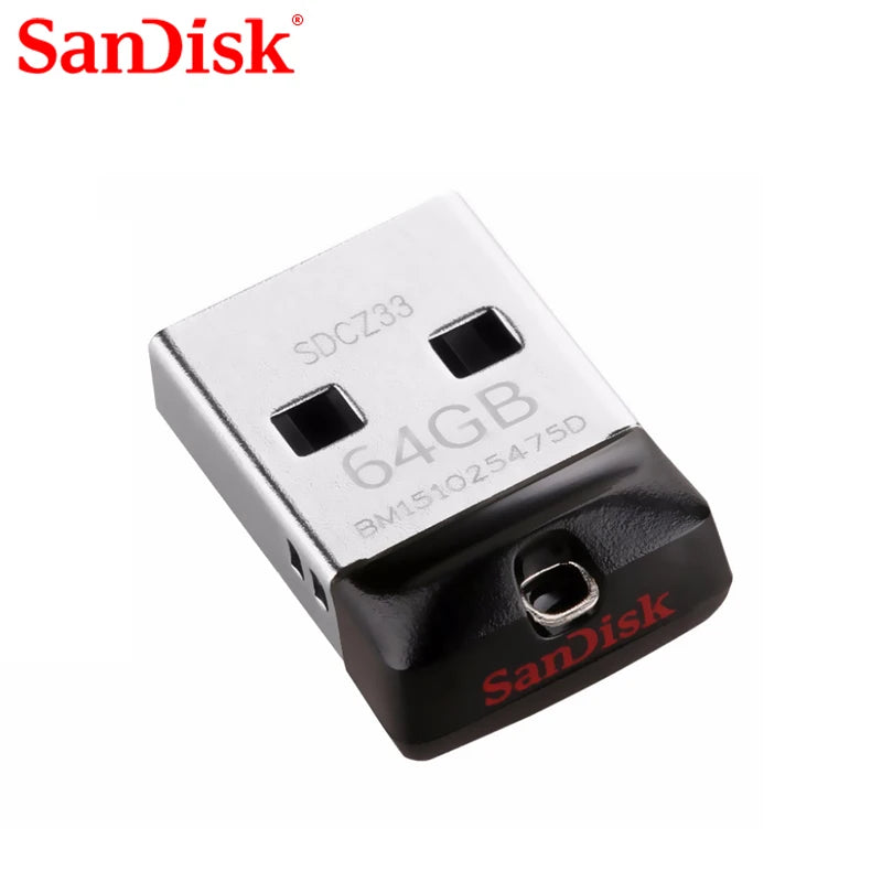 SanDisk CZ33 2.0 USB/CZ430 130mb/s USB 3.1 128GB 256GB 512G Original Mini Pen Drives 64GB 32GB 16GB Flash Drive Stick U Disk Key