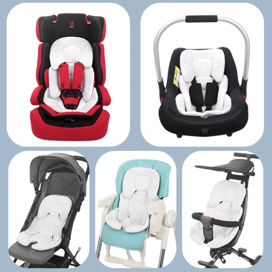 Baby Stroller Cushion Infant Car  Insert Head Body Support Pillow Pram Thermal Mattress Mesh Breathable Liner Mat Neck Dropship