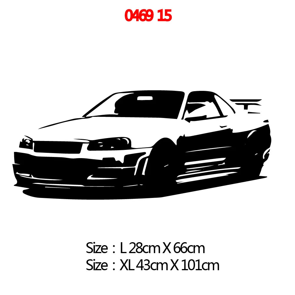 Modern Stickers Sport Car Vinyl Wallpaper For Living Room decor Wall Sticker Bedroom Home Decor Wall decals Mural