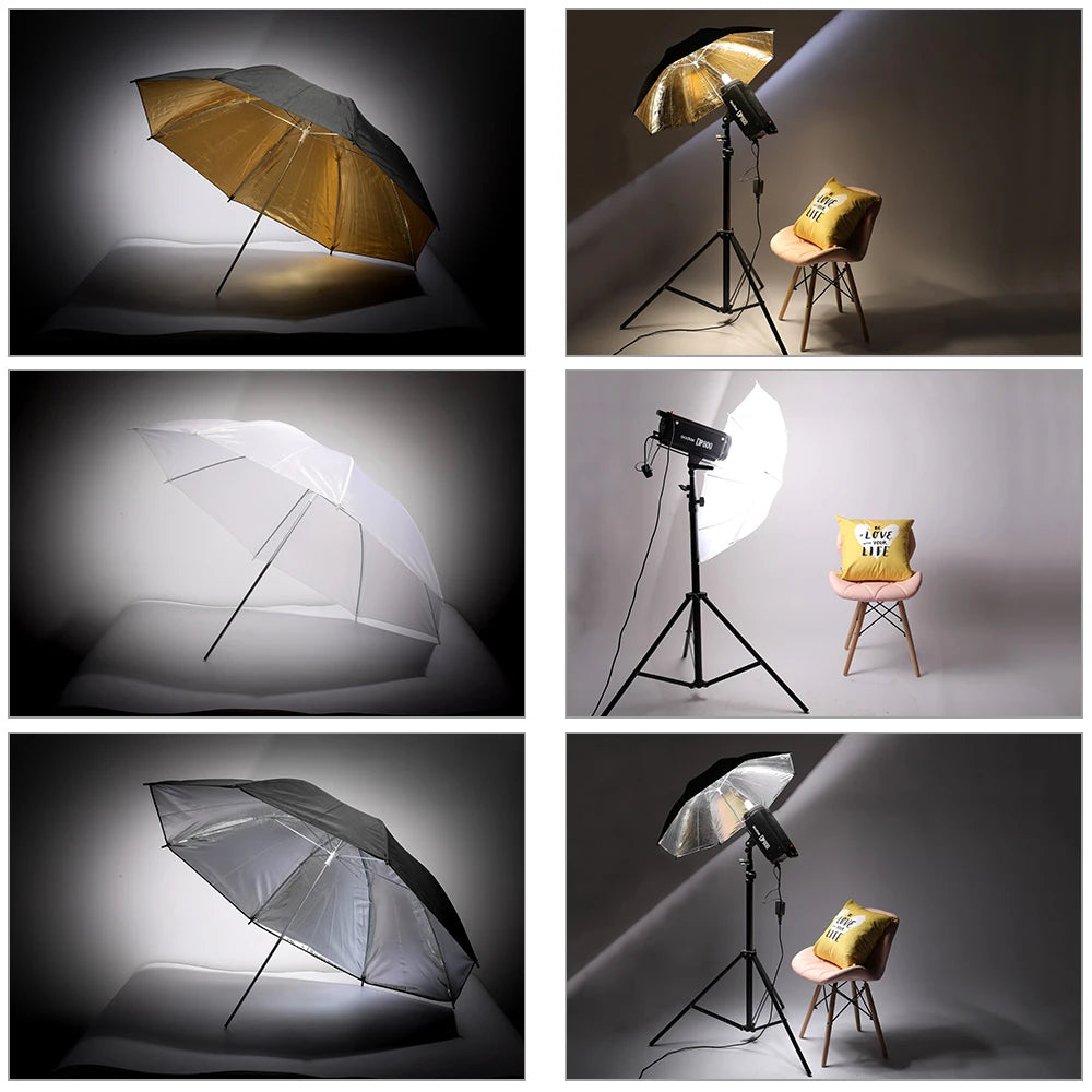 Photography Lighting Kit Umbrella Photo Background Muslin Backdrops Softbox Light Stand Portable Bag Soft BoxFor Photo Studio