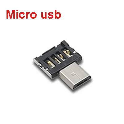 OTG Micro USB Type C Adapter USB-C Male to USB 2.0 Female Data Connector for Macbook Samsung Xiaomi Huawei Android Phone