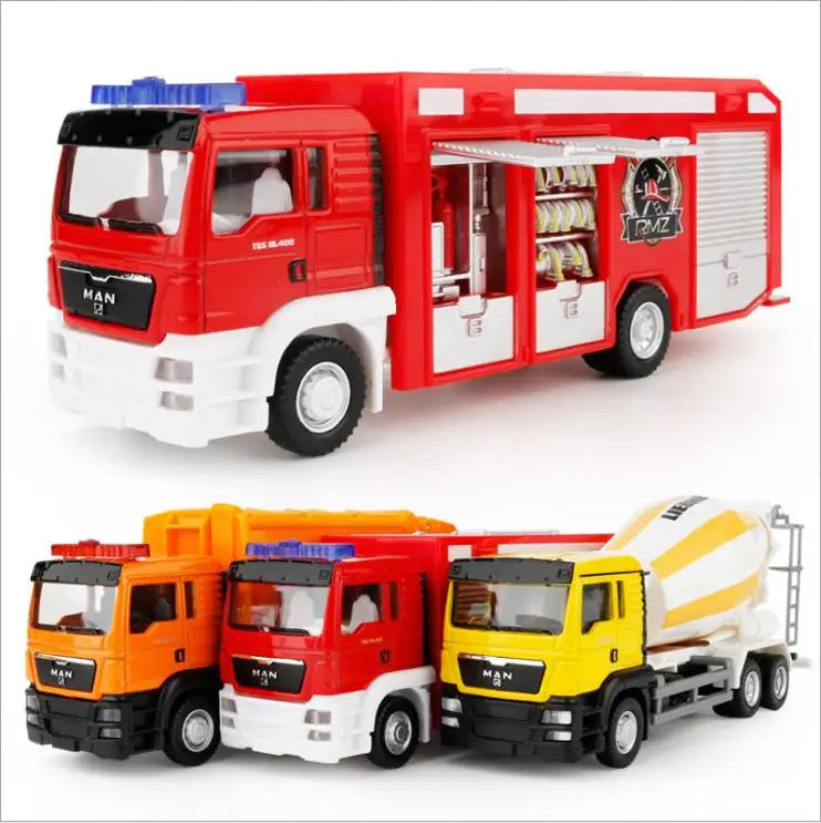 1:50 High simulation vehicle,Engineering vehicles, alloy car models toys, tankers,Diecast metal Car toys,free shipping