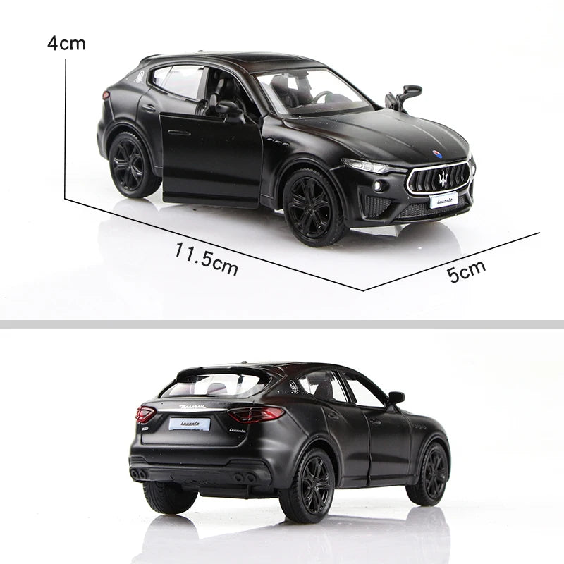 5 Inch Matte Black Car Simulation Diecasts & Toy Vehicles T1 Bus G63 Mustang F150 GTR Supra 1:36 Alloy Model Gifts For Children