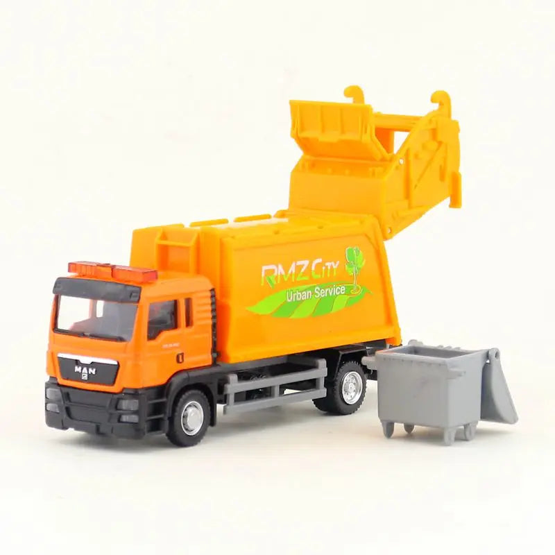 MAN Oil Tank Truck Gifts For Boys Simulation Exquisite Diecasts & Toy Vehicles RMZ city Car Styling 1:64 Alloy Collection Model