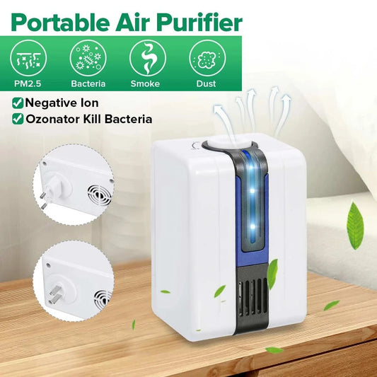 Ionizer Purifiers Ozonator Home Air Cleaner Oxygen Purify Kill Sterilizer Bacteria Clear Peculiar Smell Smoke