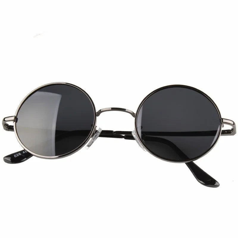 MYT_0256 Retro Round Polarized Sunglasses Men Women Brand Designer Male Female Sun Glasses Metal Frame Eyewear Driving  UV400