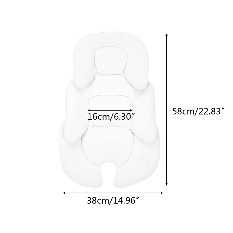 Baby Stroller Cushion Infant Car  Insert Head Body Support Pillow Pram Thermal Mattress Mesh Breathable Liner Mat Neck Dropship