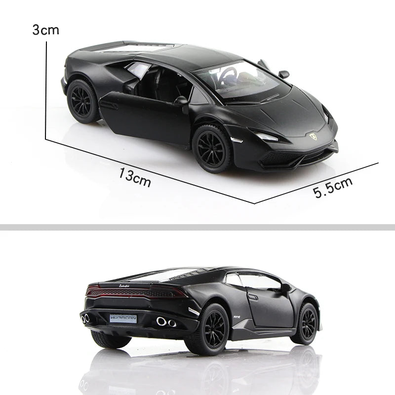 5 Inch Matte Black Car Simulation Diecasts & Toy Vehicles T1 Bus G63 Mustang F150 GTR Supra 1:36 Alloy Model Gifts For Children