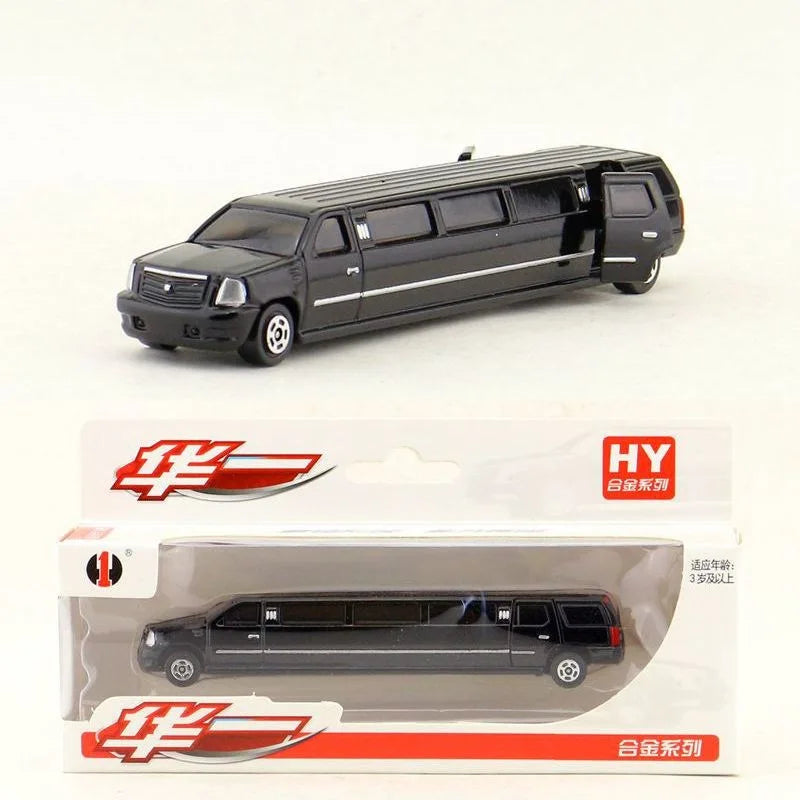 Diecast Metal Toy Vehicle Model Stretch Lincoln Limousine Luxury Educational Car Collection Gift Kid Doors Openabl