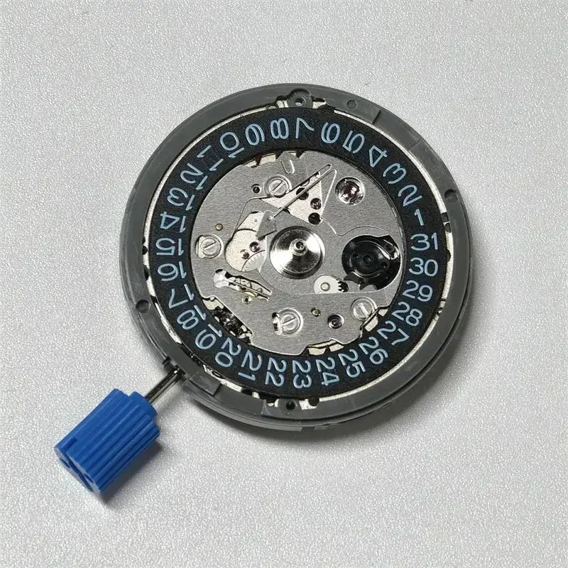 For Nh35 Movement Crown At 3.8 3 6 Nh35A with Black Date Automatic Mechanical Watch Dial Mods Repair Watchmaker