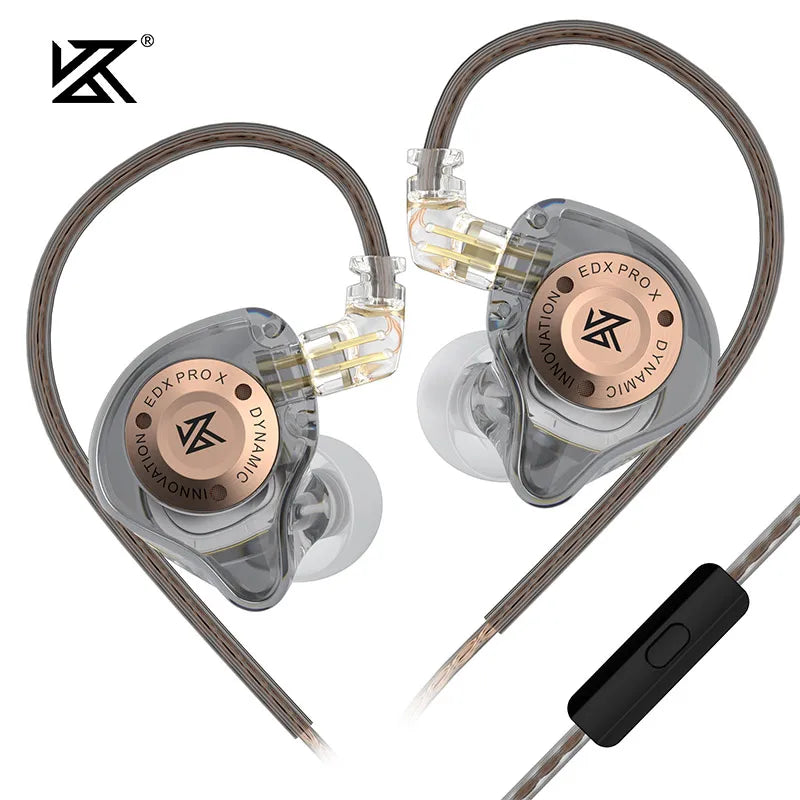 KZ EDX PRO X In Ear Dynamic Drive Earphone HIFI Bass Music Earbud Sport Noise Cancelling Headset ZSN ZST  ZS10 pro x  C12 CRA