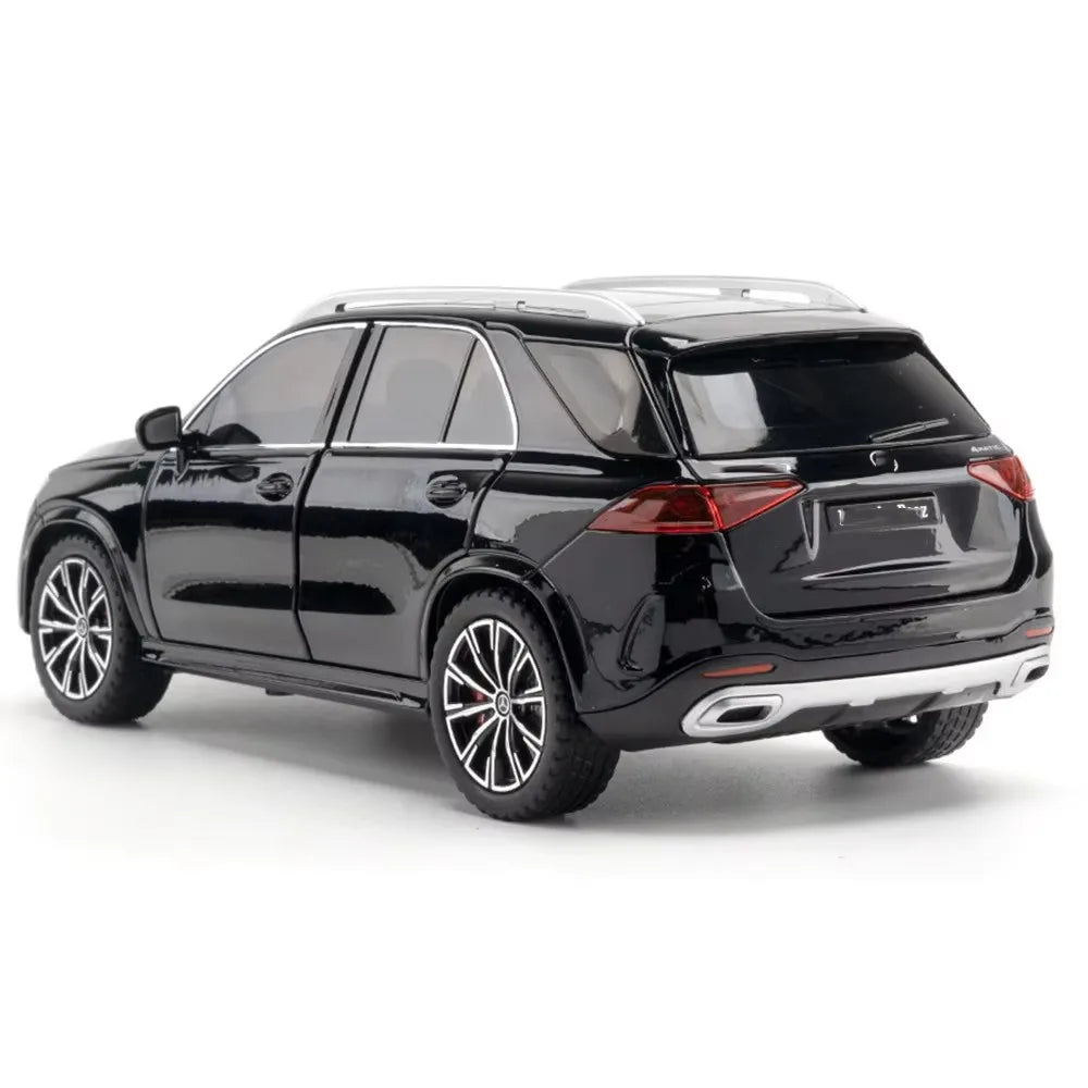 1:24 Maybach S680 GLE350 Car Toys Diecast Alloy Model Sound Light Pull Back Doors Opened Front Wheel Steering Vehices Kids Gift