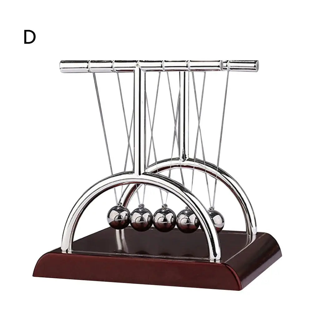 1 PC Cradle Balance Steel Balls School Teaching Supplies Physics Science Pendulum Desk Toy Gifts Home Decoration