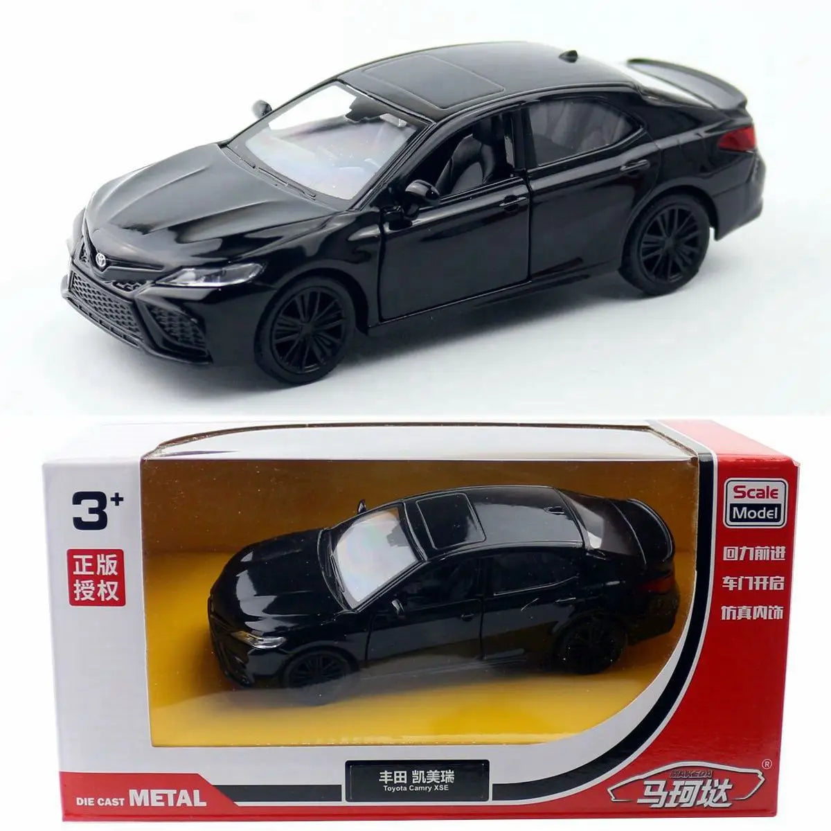 New 1:36 Toyota Camry XSE Alloy Car Diecasts & Toy Vehicles Car Model Miniature Scale Model Car Collect gifts