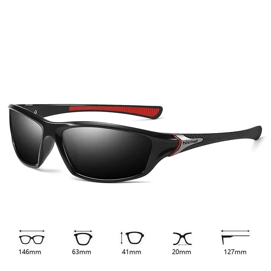 Men And Women Outdoor Sports Polarized Sunglasses With Chain Cycling Climbing Skiing Fishing Vintage Sun Glasses UV400 Eyewear