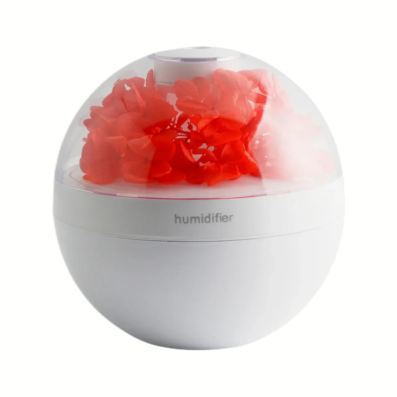 ac infinity  Flower Air Humidifier 200ML Mini USB Home Atmosphere Night Light Gift Creative Artificial Christmas Diffuser