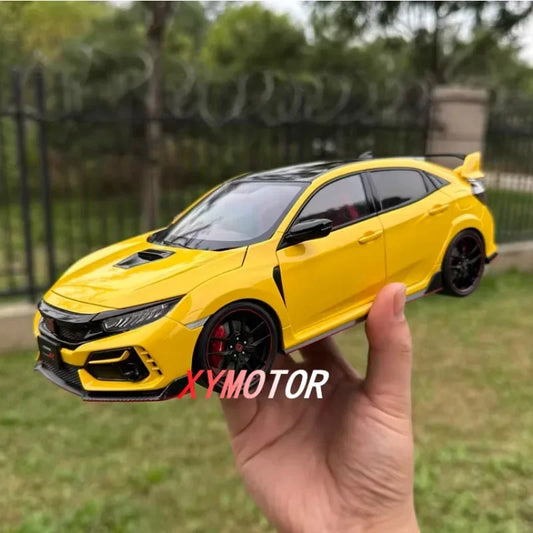 AUTOArt 1:18 For Honda Civic Type R (FK8) 2021 Alloy Diecast Model Car Toys Birthday Gifts Hobby Display Collection 5 Colors