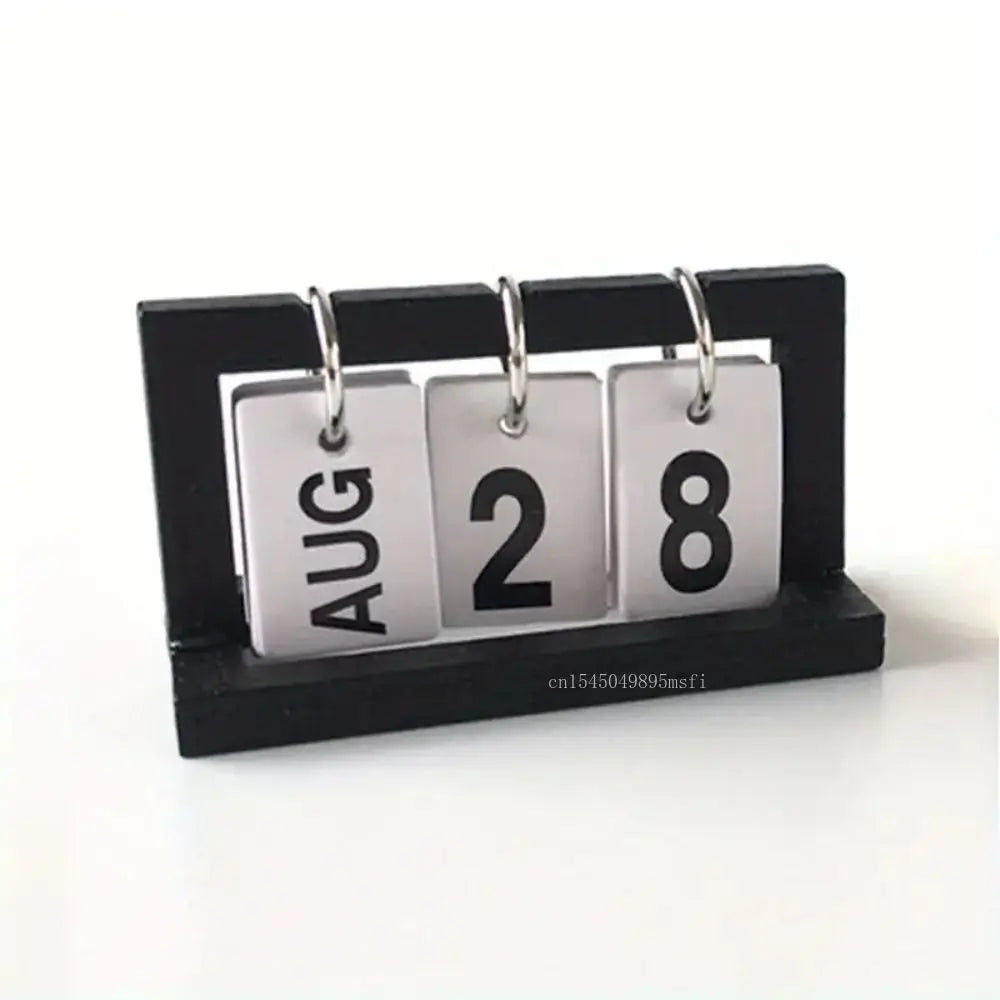 Mini Calendar Office Desk Decoration Decoration Kit Standing Desk Calendar Work Decor Mini Desk Calendar