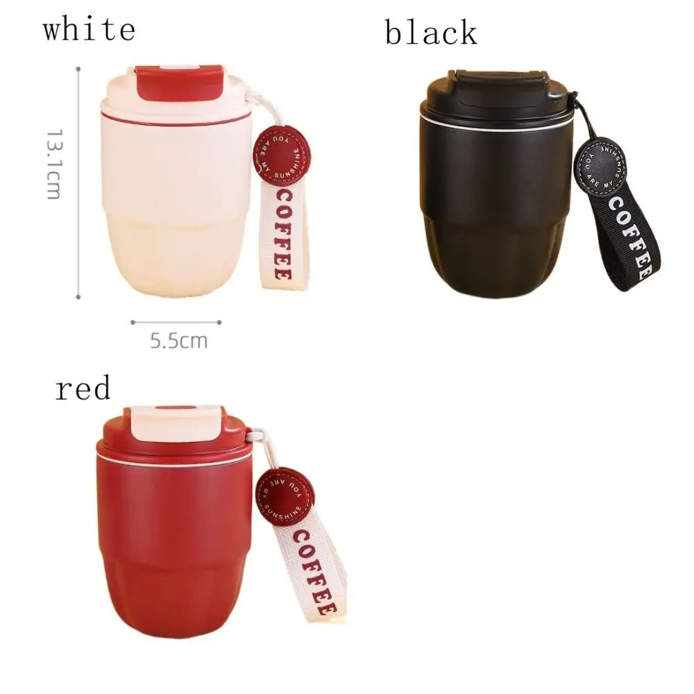 Drinkware Mini Stainless Steel Coffee Mug Small Capacity Simple Vacuum Flasks Portable Fashion Pumpkin Water Cup Home