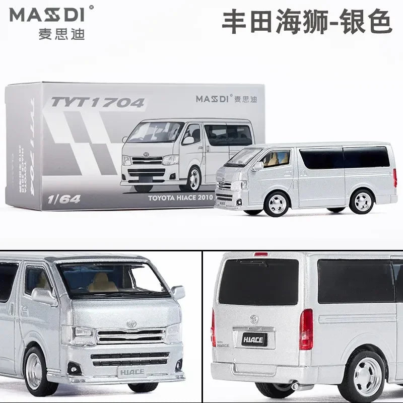 MASDI 1/64 Costa Toyota LC300 200 80 Sea Lion alloy model, children's collection of decorative toys, holiday gifts for children.