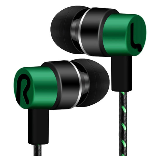 Wired Headphones 3.5mm In-Ear Stereo Earbuds Mobile Headphones Superb Bass Stereo Effect Portable Audio