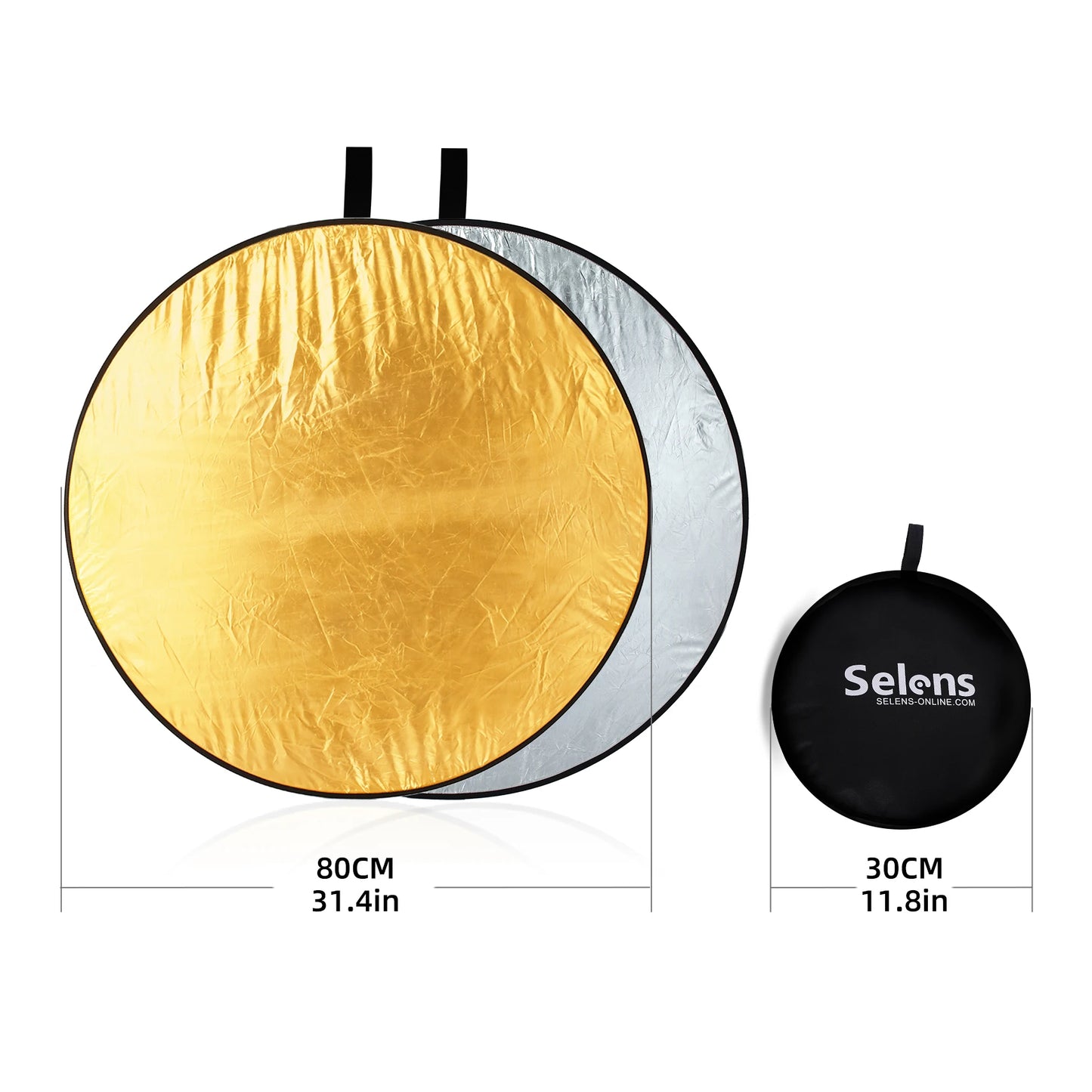 Selens Portable 5 in 1 Reflector 60x90cm Oval Round Reflector Photography Accessories Diffuser Photo Studio Kits fotografia 반사판