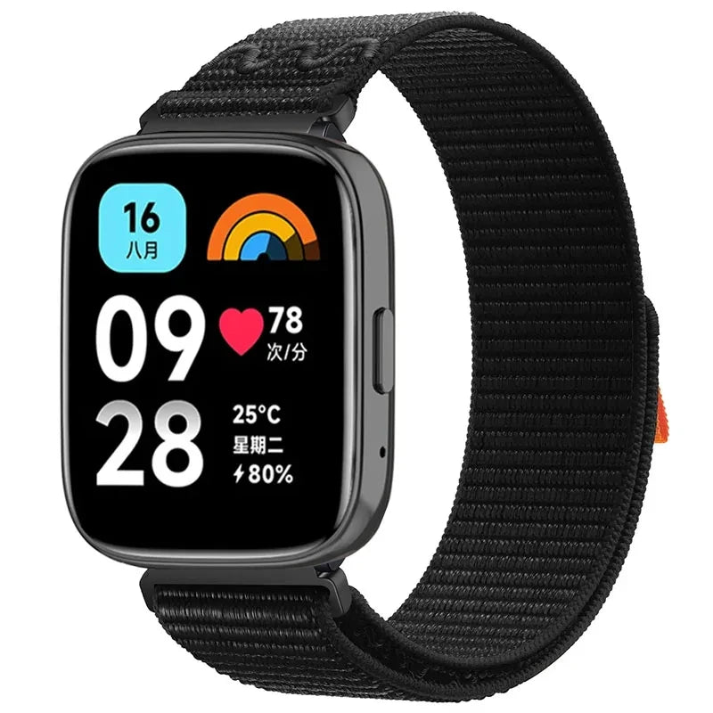 Nylon Loop Strap for Redmi Watch 5 Active/ltie 22mm 20mm Sports Band for Xiaomi Mi Watch 3 Lite/Active