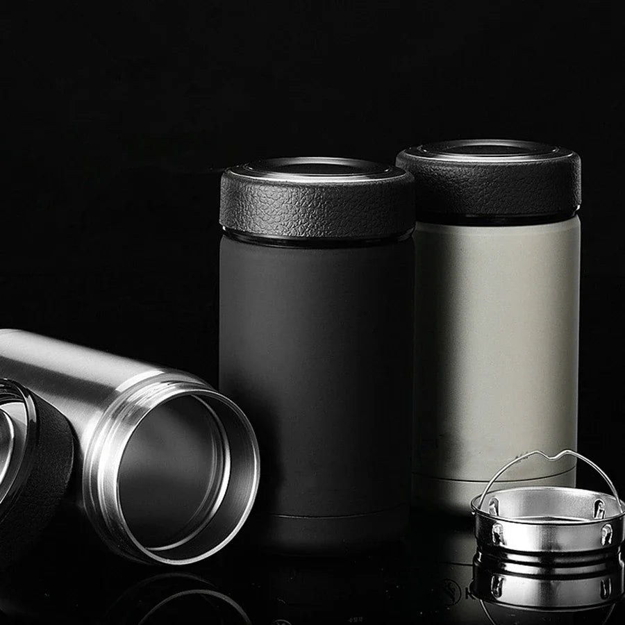 400ML Vacuum Stainless Steel Thermos Mug Coffee Tea Cup Portable Car Water Cup