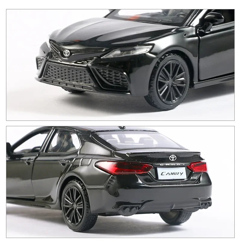 1:36 Toyota Camry XSE Toy Car Model For Children Diecast Vehicle Miniature Pull Back Collection Gift For Kid Boys ﻿D168