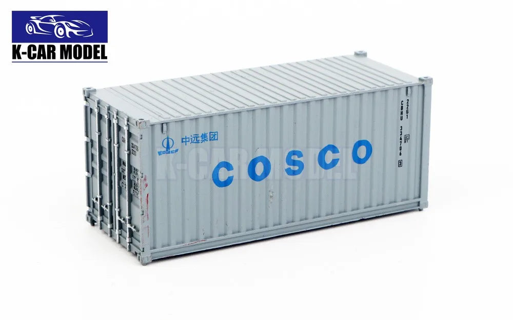 HO Scale 1/87 20ft Shipping Container Model Railway Cargo Box 20'  1pc