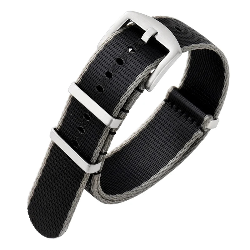 Nylon Watch Strap 20mm 22mm Premium Soft Watch Band Universal Sports For 007 Replacement Correa Reloj 20mm 22mm Nylon Watchband