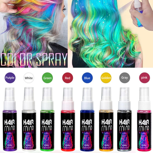 30ml Temporary Hair Color Spray Timesave Diy Hair Color Spray, Hair Color Spray, For Men Women