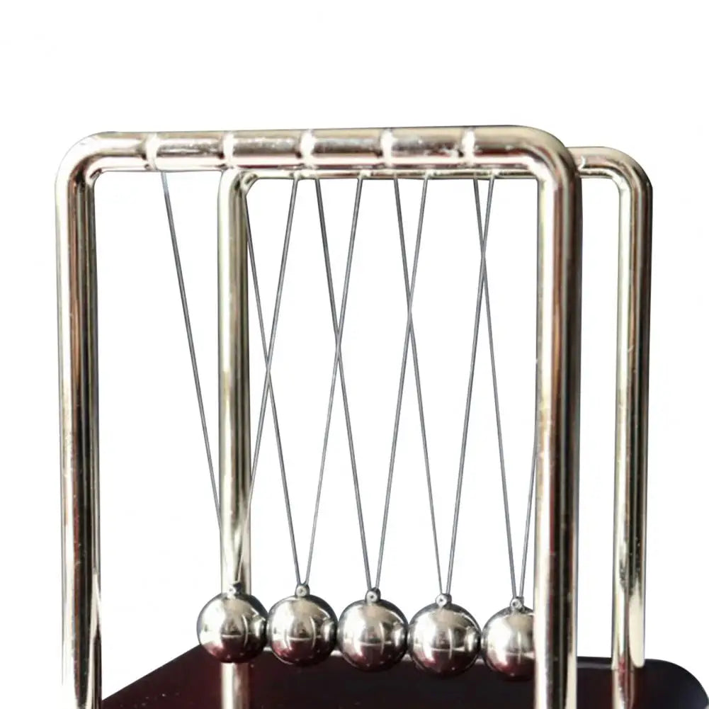 Home Decor Newton's Cradle Metal Pendulum Educational Physics Toy Kinetic Energy Office Stress Reliever Ornament