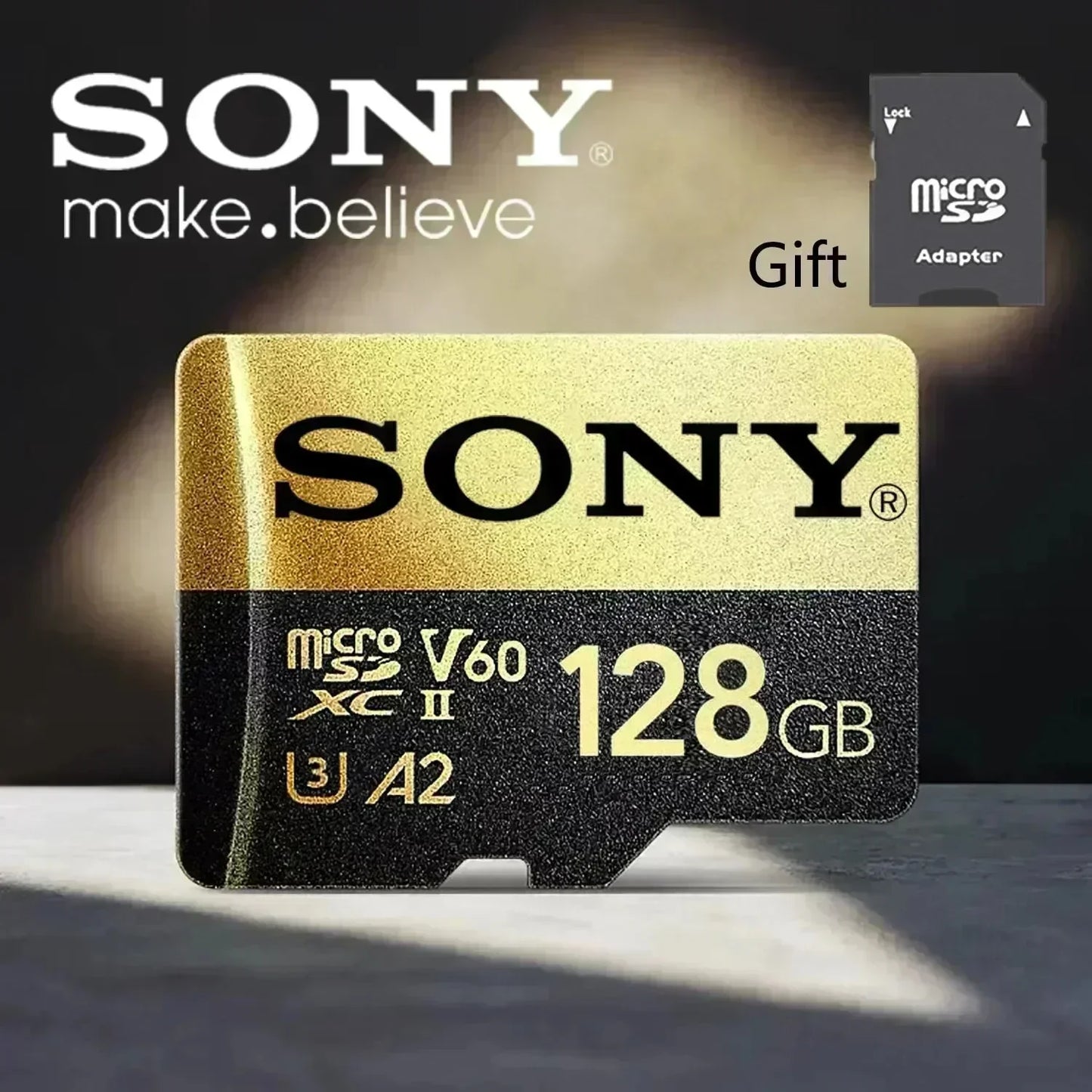 SONY 1TB Micro SD Card High Speed Memory Card 128GB 256GB 32GB 64GB MicroSD U3 A2 TF Flash Card for Xiaomi Phone Camera table PC