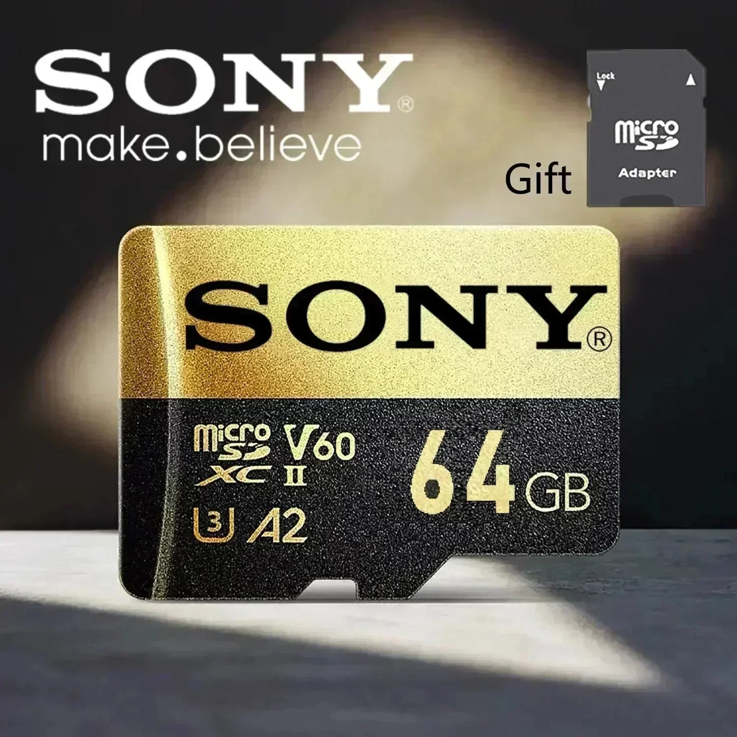 SONY 1TB Micro SD Card High Speed Memory Card 128GB 256GB 32GB 64GB MicroSD U3 A2 TF Flash Card for Xiaomi Phone Camera table PC