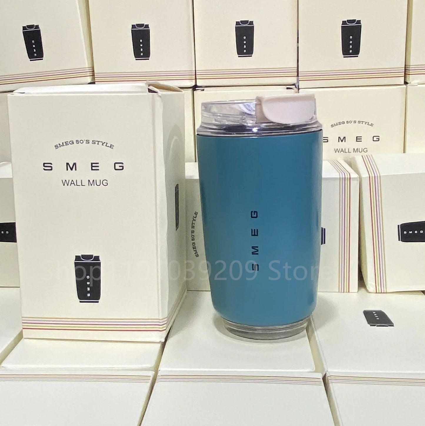 Tumbler Thermos Mug Milky White Coffee Mug Car Thermos Water Bottle Travel Stainless Steel Vacuum Bottle Drinking Jug