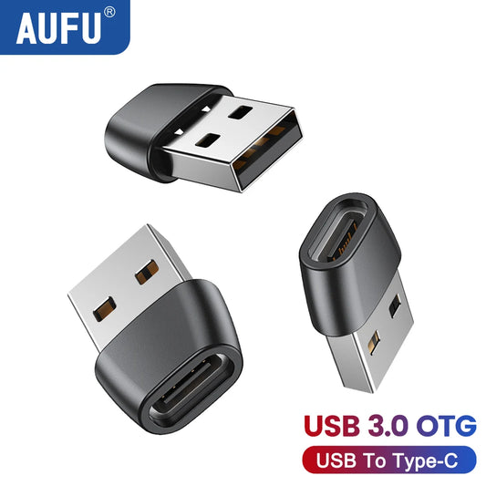 1pc USB To Type C Adapter OTG Type C Male To USB Female Converter For Laptop Macbook Xiaomi Samsung USBC Adaptador Tipo C A Usb