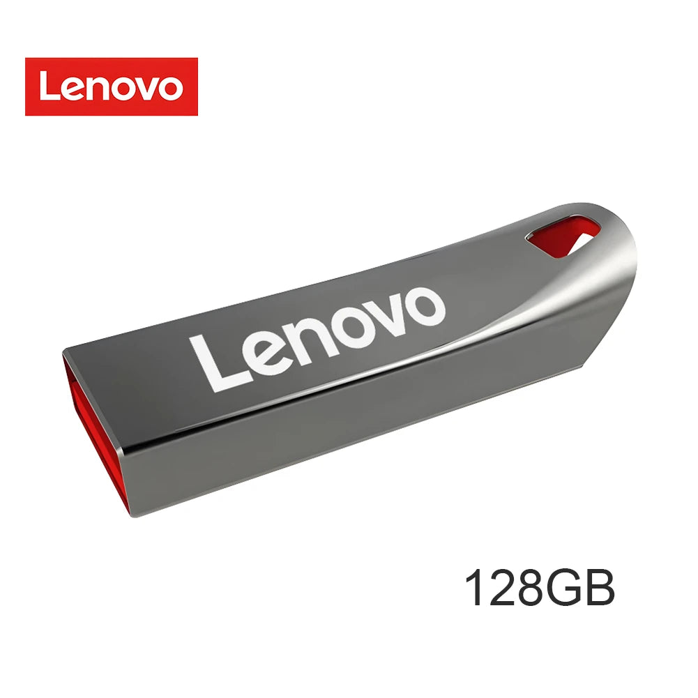 Original Lenovo 2TB Pendrive USB 3.1 Flash Drive Metal U Disk 2 IN 1 OTG 1024GB 128GB 512gb 1TB Pen Drives For Phone Computer