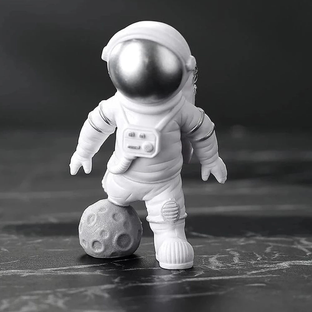 Astronaut Figure Statue Figurine Spaceman Sculpture Educational Toy Desktop Home Decoration Astronaut Model For Kids Gift