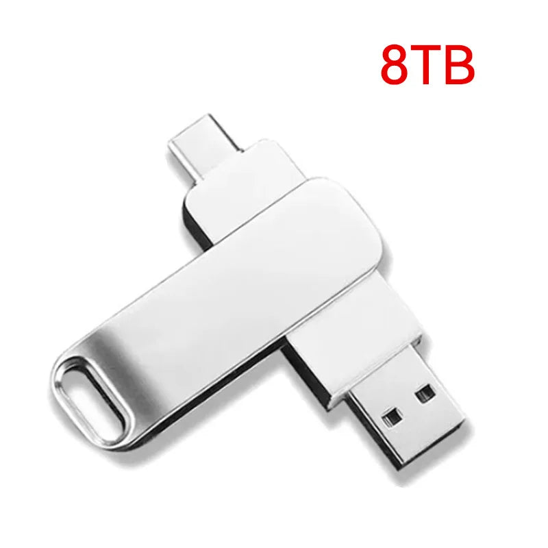 Xiaomi 16TB USB 3.2 Flash Drives High Speed Transfer Metal Pendrive Memory Card Pendrive Flash Disk Memoria Waterproof Stick