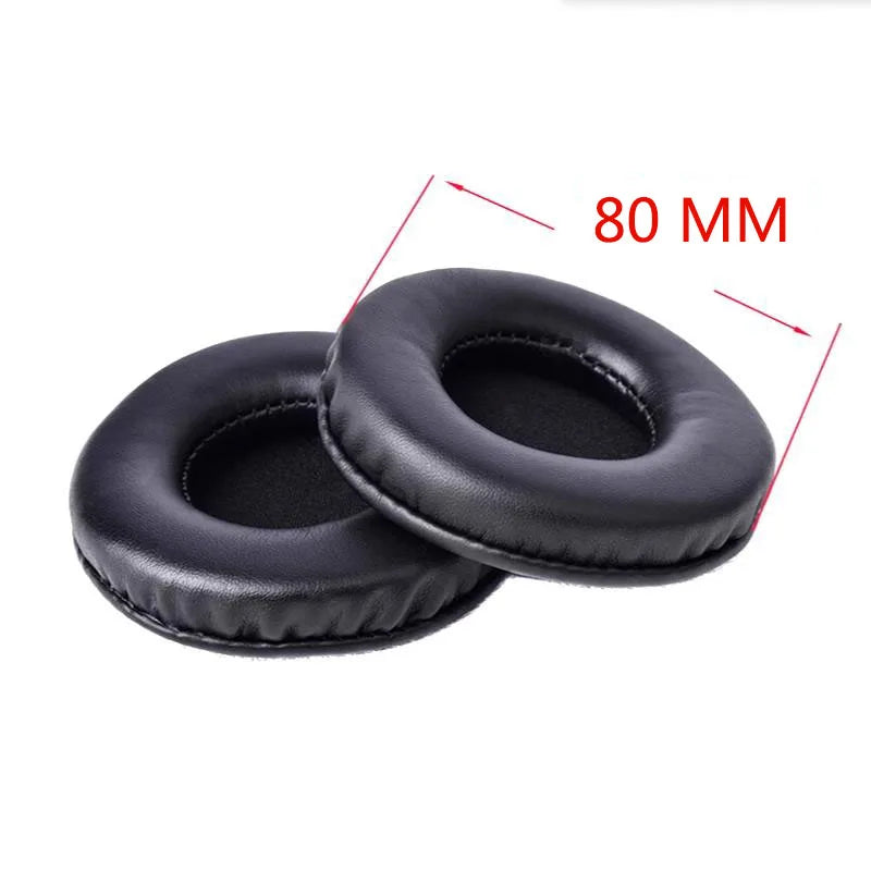 Ear Pads For Headphones Covers Sponge Leather Foam Cushion 40mm 50mm 55mm 60mm 65mm 70mm 75mm 80mm 85mm 90 95 100 105mm 110mm