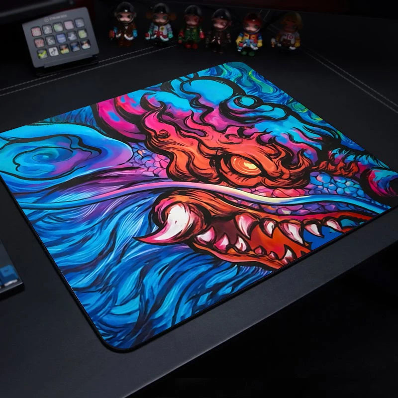 E-sports Tiger Cute Small Mouse Pad Gaming Laptops Mousepad Gamer Carpet Keyboard Mat Desk Protector Anime Cartoon Mouse Pads