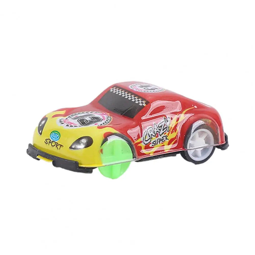 Mini Cartoon Cute Pull Back Car Model Toy Plastic Simulation Vehicle Interaction Toys for Boys Girls Birthday Party Favors Gift