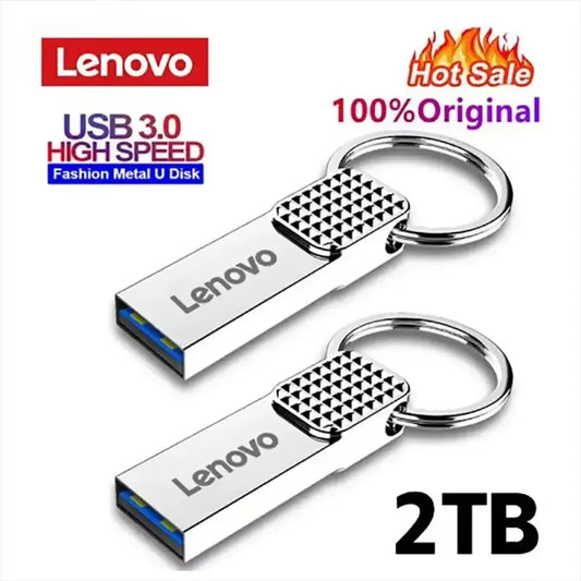 Lenovo USB 2TB 512GB USB Flash Drive Metal USB 3.0 Pen Drive Key 1TB Type C High Speed Pendrive 128gb Mini Flash Drive For Phone