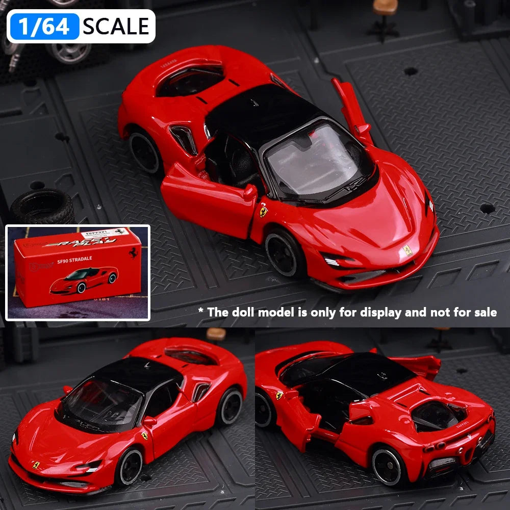 Bburago 1:64 Porsche 911 Gt Lamborghini Ferrari 1959 Cadillac Miniature Alloy CAR Model Collection Toy Gifts