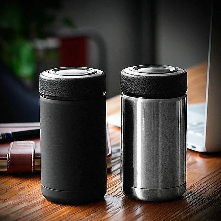 400ML Vacuum Stainless Steel Thermos Mug Coffee Tea Cup Portable Car Water Cup