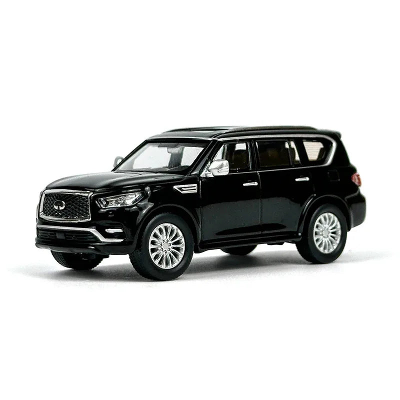 1:64 Scale Nissan Patrol 1998 Y61 Car Model 1:64 Metal Diecast Miniature Ariya X-trail Q50S Q70L QX70S QX60 QX80 Vehicle Toys